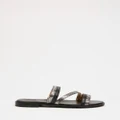 Naturalizer - Liley Slide Sandal - Sandals (Black Multi Snake) Liley Slide Sandal