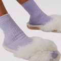 High Heel Jungle - Cashmere Sock - Socks & Stockings (Lilac) Cashmere Sock
