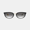 Burberry - 0BE4316 - Sunglasses (Black) 0BE4316