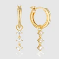 Georgini - Summer Sorbet Matcha Magic Earrings - Jewellery (Gold) Summer Sorbet Matcha Magic Earrings