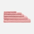 Camilla - Palm Jacquard Towel - Bathroom (Blossom) Palm Jacquard Towel
