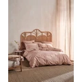 Linen House - Nara 400TC Bamboo Cotton Quilt Cover Set - Home (Clay) Nara 400TC Bamboo Cotton Quilt Cover Set