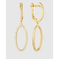 Georgini - Aurora Celestial Earrings - Jewellery (Gold) Aurora Celestial Earrings
