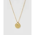 Izoa - Octavius Pendant Necklace - Jewellery (Gold) Octavius Pendant Necklace