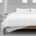 Sheet Society - Eden Cotton Fitted Sheet Set - Home (White) Eden Cotton Fitted Sheet Set