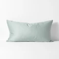 Aura Home - Halo Organic Sateen Pillowcase - Home (Green) Halo Organic Sateen Pillowcase