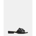 Naturalizer - Angie Dress Slide Sandal - Sandals (Black) Angie Dress Slide Sandal