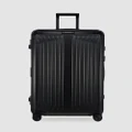 Samsonite - Lite Box ALU 76cm Spinner Suitcase - Travel and Luggage (Black) Lite-Box ALU 76cm Spinner Suitcase