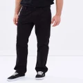 Volcom - Solver 5 Pocket Twill Pants - Pants (Black) Solver 5 Pocket Twill Pants