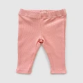 WITH LOVE FOR KIDS - Basics Thick Leggings Babies Kids - Pants (Peach) Basics Thick Leggings - Babies - Kids
