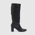 Ravella - Zeck - Knee-High Boots (BLACK) Zeck