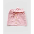 WITH LOVE FOR KIDS - Heidi Mini Cord Skirt Babies Kids - Skirts (Pink) Heidi Mini Cord Skirt - Babies - Kids