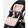 OiOi - Reversible Pram Liner - Carriers & Bouncers (Peach) Reversible Pram Liner