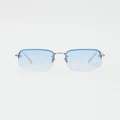 Reality Eyewear - Faster Love - Sunglasses (Blue & Diamond) Faster Love