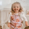 WITH LOVE FOR KIDS - Hazel Denim Pinafore Dress Babies Kids - Dresses (Rosie) Hazel Denim Pinafore Dress - Babies - Kids