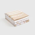 Country Road - Aeri Australian Cotton Tea Towel Pack Of 3 - Home (Neutrals) Aeri Australian Cotton Tea Towel Pack Of 3