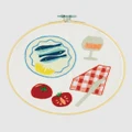 Journey Of Something - Embroidery Kit Picnic - Kids Bedding & Accessories (Multi) Embroidery Kit - Picnic