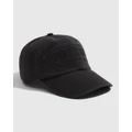 Country Road - Australian Cotton Heritage Logo Cap - Headwear (Black) Australian Cotton Heritage Logo Cap