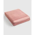 Country Road - Calo Australian Cotton Bath Sheet - Bathroom (Pink) Calo Australian Cotton Bath Sheet