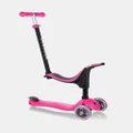 Globber - Go Up Sporty Convertible Ride On Scooter - Scooters (Deep Pink) Go Up Sporty Convertible Ride On Scooter