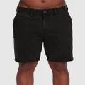 Billabong - Wave Wash Twill Shorts For Men - Shorts (BLACK) Wave Wash Twill Shorts For Men
