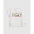 Country Road - Organically Grown Cotton Sequin Logo T shirt - T-Shirts & Singlets (White) Organically Grown Cotton Sequin Logo T-shirt