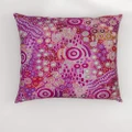 emro designs - 'Dubay Jagun' Women on Country cushion - Home (Pink) 'Dubay Jagun' Women on Country cushion
