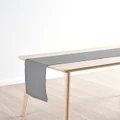 Linen House - Nimes Pure Linen Table Runner - Home (Ash) Nimes Pure Linen Table Runner
