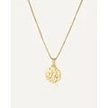 Avant Studio - Leo Zodiac Necklace - Jewellery (Gold) Leo Zodiac Necklace