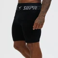 Supacore - Patented CORETECH® Compression Shorts Men's - Compression Bottoms (Black) Patented CORETECH® Compression Shorts - Men's