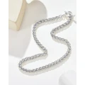 Mestige - Silver Plated Stella Fantasy Chain Necklace - Jewellery (SILVER) Silver Plated Stella Fantasy Chain Necklace