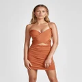 Lakeyo - Rusti Mini Dress - Dresses (Orange) Rusti Mini Dress