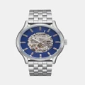 Nixon - Spectra Automatic Watch - Watches (Navy Sunray & Silver) Spectra Automatic Watch