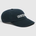Country Road - Australian Cotton Blend Heritage Cap - Headwear (Navy) Australian Cotton Blend Heritage Cap