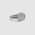 Von Treskow - Round St Christopher Ring - Jewellery (Silver) Round St Christopher Ring