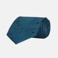 Abelard - Paisley Silk Formal Tie - Ties (TEAL) Paisley Silk Formal Tie