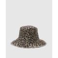 Morgan & Taylor - Nika Bucket Hat - Hats (Leopard) Nika Bucket Hat