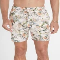 Aqua Blu Australia - Vervain Taylor Shorts - Shorts (Multi) Vervain Taylor Shorts