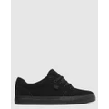 DC Shoes - Men's Anvil Shoes - Casual Shoes (BLACK/BLACK) Men's Anvil Shoes