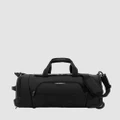 Samsonite - Albi 55cm On Wheel Duffle Bag - Travel and Luggage (Black & Grey) Albi 55cm On-Wheel Duffle Bag