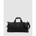 Samsonite - Albi 55cm On Wheel Duffle Bag - Duffle Bags (Black & Grey) Albi 55cm On-Wheel Duffle Bag