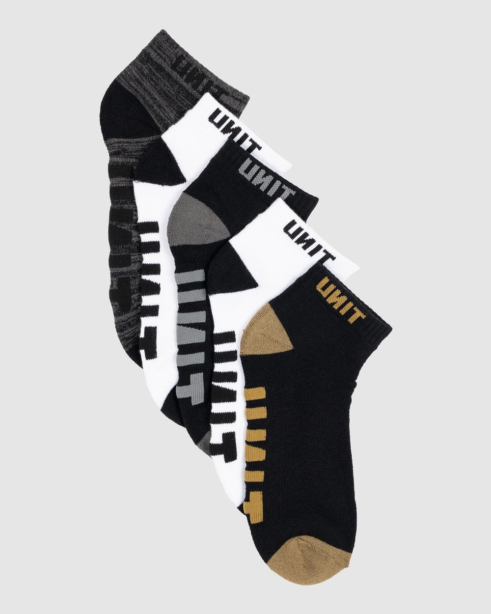 UNIT - Bamboo Socks 5 Pack Vital Lo lux - Underwear & Socks (MULTI) Bamboo Socks 5 Pack -Vital Lo-lux