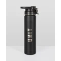 UNIT - 750 ml insulated water bottle - Home (BLACK) 750 ml insulated water bottle
