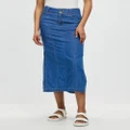 DRICOPER DENIM - Mona Rodeo Tencel Skirt - Denim skirts (Rodeo Blue) Mona Rodeo Tencel Skirt