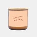 The Commonfolk Collective - Happy Days Candle Love you to bits - Bathroom (White) Happy Days Candle - Love you to bits