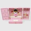 Claris The Chicest Mouse In Paris By Pink Poppy - Claris Wardrobe Musical Jewellery Box - All toys (Pink) Claris Wardrobe Musical Jewellery Box