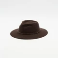 Fallen Broken Street - The Dingo Felt Hat - Hats (Chocolate) The Dingo Felt Hat