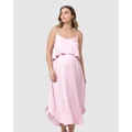 Ripe Maternity - Nursing Slip Dress - Dresses (Pink) Nursing Slip Dress