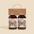 The Commonfolk Collective - Florality ft. Real Fun, WOW! Hand + Body Caddy 500ml - Bath (Amber) Florality ft. Real Fun, WOW! Hand + Body Caddy 500ml