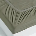 Sheet Society - Frankie Flannelette Cot Fitted Sheet - Home (Green) Frankie Flannelette Cot Fitted Sheet
